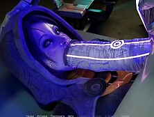 AI robot malfunctioned and accidentally drilled Lara Croft in the mouth,  filling her throat with sper