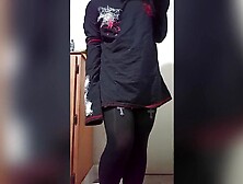 Mexican femboy showing his booty :three