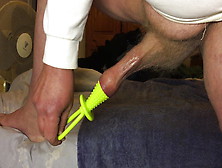 Foreskin With Rubber Toy