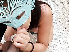 I met a dark dude on the beach,  he kept looking at my boobies,  we went to his house,  I blowed his hard dong and he broke my boot