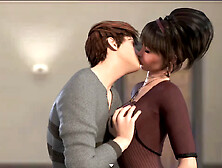 I fulfilled my dream of kissing the hottest milf in town