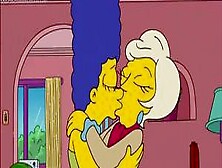Lindsey Naegle Kiss Marge Simpson