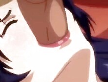 Naughty hentai doll is getting her puss nailed with a dong