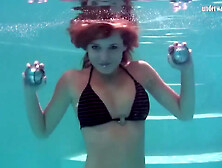 Sexy Underwater Redhead Vodorezova - Nikita Bellucci