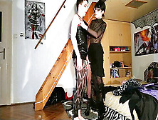 Emo Mistress Continues Feminizing Her Cd Tv Sissy Slave With Girly Clothes In Hd - Part 2