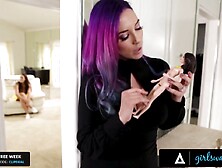 GIRLSWAY Stacked Witch With Colored Hair Uses Her Magic To Screw Hard Angela White