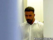 Businessmen Rimming And Fingering Hairy Ass Of Their Secretary