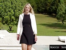 ROCCO SIFFREDI - Breasty Blond Bonni Gee Banged Senseless Outdoors by Colleague