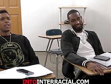 Ebony students discovered their breasty teacher Kenzie Likes porn pictures and take out their large ebony knobs. The large bazook