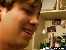 Gay Guy Fucks His Straight Roommate In Dorm Room