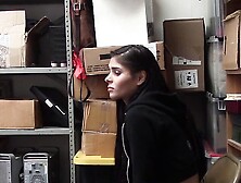 Shoplyfter - LP Officer Dressed As Santa Caught Hot Latina Stealing And Gets Her For Strip Search