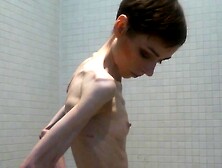 Anorexic Christin Ln3Yo 02-04-2019 Shower