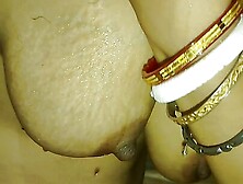 Hot Indian Bengali wife after long time cleaning her armpits and pussy and also her legs.