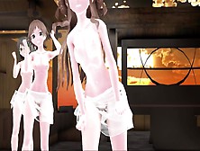 【Mmd】Yamato-San & Kongo - Sisters Whimsical Mercy【R-18】