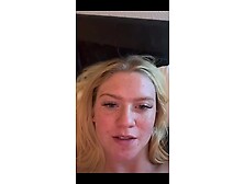 Cute Blonde Says Niggers Are Ugly Stinky