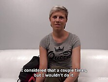 Czech blond,  Michaela is groaning from joy during the time that getting fingered,  cuz that babe is about to cum