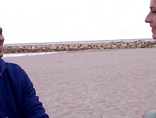 BEACH BOMBSHELL Naughty Latina Amy Redhead GETS MERCILESSLY PUNISHED BY A GIANT THROBBING COCK in a sizzling beachside gang bang