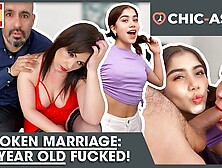 THREESOME: SPANISH HUSBAND rides YOUNGSTER with his EX-WIFE (Porn from Spain)! CHIC-REAR-END