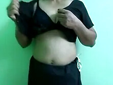 Bangla Housewife Stripping In Front Of Her Paramour