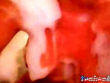 German Teen's Bathtub Masturbation ASMR