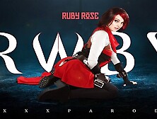 Busty Red-Head Maddy May As RWBY RUBY Gets Your Wang VR Porn