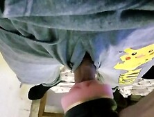 Sweet male daddy,  using my masturbate cup 1 last time before I throw it out.