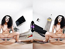 Mini Mitzi enjoys intense sex in virtual reality