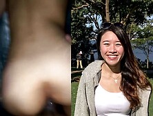 Hot Asian got pounded hard and cum on mouth