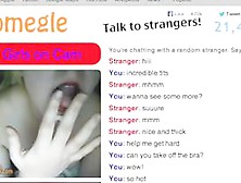 Omegle Hawt Golden-Haired Unrepining