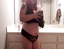 2 Liter Belly Bloat In Undergarments