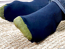 Spy On Nathaniels Socks Feet - Nathaniel