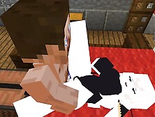 Minecraft Jenny Mod Time to be a prince and Fuck Queen Cassiopeia she knows how to serve with her pussy