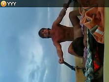 Crazy Amateur Video With Outdoor,  Couple Scenes