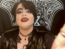 POINT OF VIEW Roleplay: FAT WOMAN Vampire Compels You to Eat Meaty Snatch Before Biting You