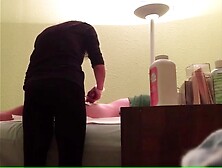 waxing guy accidentally cums
