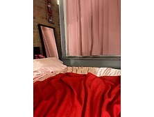 Purple haired rock trans bimbo screws herself and shows her floozy aperture for u