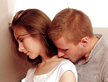 Serpente Edita is a slim chick seduced for a kitchen fuck