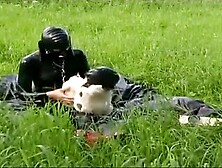 Presenting my latex photo shooting with my stuffed toys