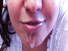 My Whore Enjoys To Eat Sperm - She Wants It All