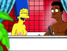 Cuckold's Wife Doesn't Like Being Alone.  Cartoon Parody.