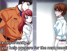 Touches: Encounter with My Ex in the Locker Room (Hentai, Eng Sub)