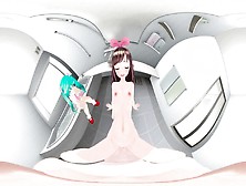 4K Vr 360° // Kizuna Ai Teaching Mimiku // 480Pteaser