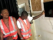 ELECTRICAL AND HOME FITTING WORKERS FUCK MADAM AFTER FIXING HER AIR CONDITIONER AND TELEVISION SET