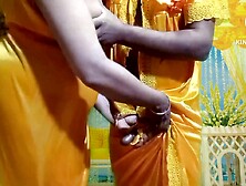 Desi sex tape featuring gorgeous housewife in sexy night dress