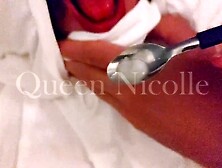 In addition to interrupting his climax,  I also made him eat his own jizz