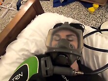 female breath holding (wetsuit, mask)