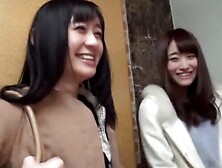 Japanese Ffm Threesome With Naughty Minato Riku & Her Bestie