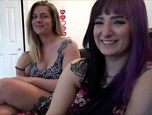 Chunky Milfs Share Penis - Sabrina Violet & Clover Baltimore - Family Therapy