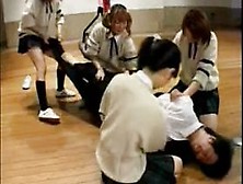 Japanese Schoolgirl Group Strap On Fuck A Guy