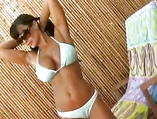 Scorching Hot Lisa Ann Cools Off In A Bikini